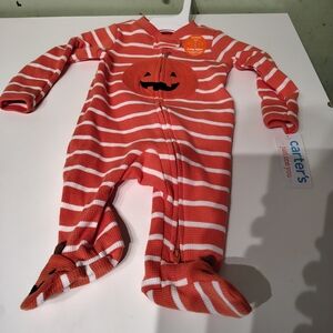 NWT Carter's Just One You Halloween Size 3 Months Lightweight Cotton Pajamas